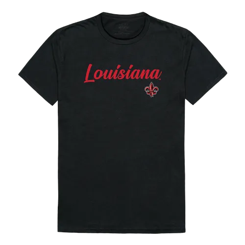 W Republic Script Tee Louisiana Lafayette Ragin Cajuns 554-189
