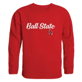 W Republic Script Crew Ball State Cardinals 556-264