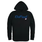 W Republic Script Hoodie Depaul Blue Demons 558-121