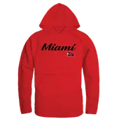 W Republic Script Hoodie Miami Of Ohio Redhawks 558-131