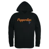 W Republic Script Hoodie Pepperdine Waves 558-196