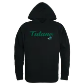 W Republic Script Hoodie Tulane Green Wave 558-198