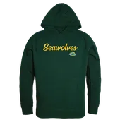 W Republic Script Hoodie University Of Alaska Anchorage Seawolves 558-259