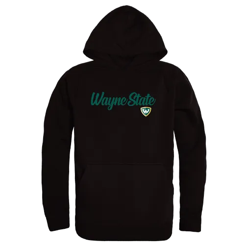 W Republic Script Hoodie Wayne State Warriors 558-400