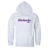 W Republic Script Hoodie Wisconsin Whitewater Warhawks 558-414