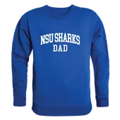 W Republic Dad Crewneck Nova Southeastern Sharks 562-358