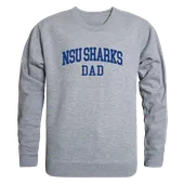 W Republic Dad Crewneck Nova Southeastern Sharks 562-358