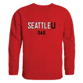 W Republic Dad Crewneck Seattle University Redhawks 562-378