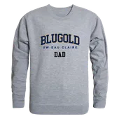 W Republic Dad Crewneck Wisconsin Eau Claire Blugolds 562-409