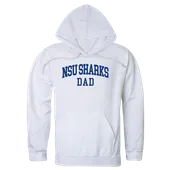 W Republic Dad Hoodie Nova Southeastern Sharks 563-358