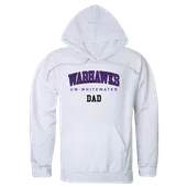 W Republic Dad Hoodie Wisconsin Whitewater Warhawks 563-414