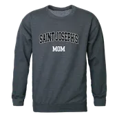 W Republic Mom Crewneck Saint Joseph's University Hawks 564-232