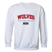 W Republic Mom Crewneck Western Oregon Wolves 564-406