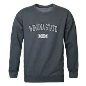 W Republic Mom Crewneck Winona State Warriors 564-408