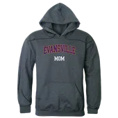 W Republic Mom Hoodie University Of Evansville Purple Aces 565-424