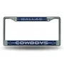 Rico Dallas Cowboys Glitter Chrome License Plate Frame Fcgl1801