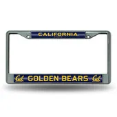 Rico Cal Berkeley Golden Bears Glitter Chrome License Plate Frame Fcgl290601