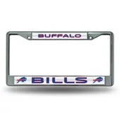 Rico Buffalo Bills Glitter Chrome License Plate Frame Fcgl3501