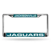 Rico Jacksonville Jaguars Laser Chrome 12 X 6 License Plate Frame Fcl0902