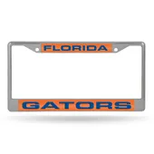 Rico Florida Gators Laser Chrome 12 X 6 License Plate Frame Fcl100102