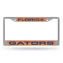 Rico Florida Gators Laser Chrome 12 X 6 License Plate Frame Fcl100102