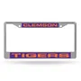 Rico Clemson Tigers Laser Chrome 12 X 6 License Plate Frame Fcl120202