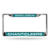 Rico Coastal Carolina Chanticleers Laser Chrome 12 X 6 License Plate Frame Fcl130902