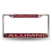 Rico Florida State Seminoles Laser Chrome 12 X 6 License Plate Frame Fcla100210