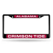 Rico Alabama Crimson Tide Black Laser Chrome 12 X 6 License Plate Frame Fclb150101