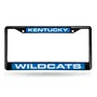 Rico Kentucky Wildcats Black Laser Chrome 12 X 6 License Plate Frame Fclb190101