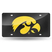 Rico Iowa Hawkeyes Colored Laser Cut Auto Tag Lzc250103