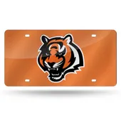 Rico Cincinnati Bengals Colored Laser Cut Auto Tag Lzc3202