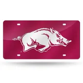 Rico Arkansas Razorbacks Colored Laser Cut Auto Tag Lzc360102