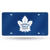 Rico Toronto Maple Leafs Colored Laser Cut Auto Tag Lzc8702