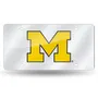 Rico Michigan Wolverines Silver Laser Cut Tag Lzs220001