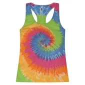 Tie-Dye Ladies' Racerback Tank 3400