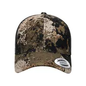 Yupoong Classics Veil Camo Retro Trucker Hat 6606VC