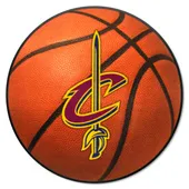 Fan Mats Cleveland Cavaliers Basketball Rug - 27In. Diameter