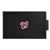 Fan Mats Washington Nationals Heavy Duty Vinyl Medallion Door Mat - 19.5In. X 31In.