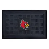 Fan Mats Louisville Cardinals Heavy Duty Vinyl Medallion Door Mat - 19.5In. X 31In.