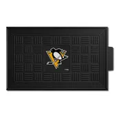 Fan Mats Pittsburgh Penguins Heavy Duty Vinyl Medallion Door Mat - 19.5In. X 31In.