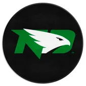 Fan Mats North Dakota Fighting Hawks Hockey Puck Rug - 27In. Diameter