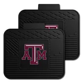 Fan Mats Texas A&M Aggies Back Seat Car Utility Mats - 2 Piece Set