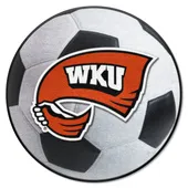 Fan Mats Western Kentucky Hilltoppers Soccer Ball Rug - 27In. Diameter