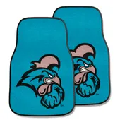 Fan Mats Coastal Carolina Chanticleers Carpet Car Mat Set - 2 Pieces