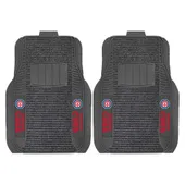 Fan Mats Chicago Cubs 2 Piece Deluxe Car Mat Set