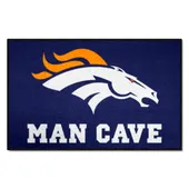 Fan Mats Denver Broncos Man Cave Starter Accent Rug - 19In. X 30In.