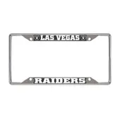 Fan Mats Las Vegas Raiders Metal License Plate Frame