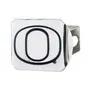 Fan Mats Oregon Ducks Chrome Metal Hitch Cover With Chrome Metal 3D Emblem
