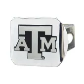 Fan Mats Texas A&M Aggies Chrome Metal Hitch Cover With Chrome Metal 3D Emblem